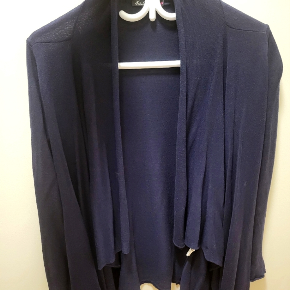 Dark Blue Cardigan